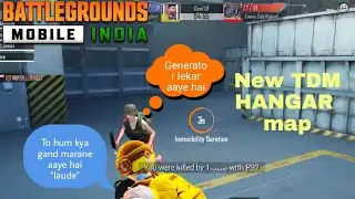 hangar map gameplay,,hangar map tips and tricks,hangar map pubg mobile,first gameplay of hangar map