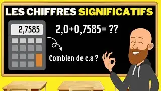 Les chiffres significatifs (règles lors des opérations)