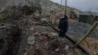 Digging holes