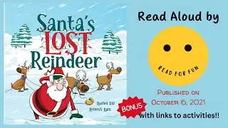 Read Aloud Books for Kids | Santa's Lost Reindeer | Red For Fun