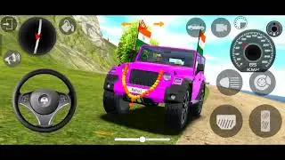 Indian Car Simulator Mahindra Thar🛻 driving in City 🏙️ || Active Adventures Games.