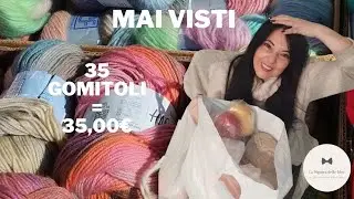 Cashmere, lana 💪🏻Primi acquisti 2026 filati uncinetto da VERO AFFARE🎉🎉#crochetshop 
