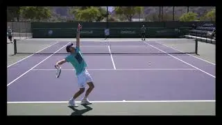 Saque plano, Slice y Top Spin