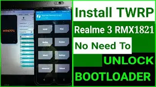 Install TWRP di Realme 3 