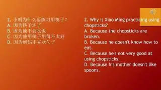 Chinese Speaking Practice5-11-V （口语练习5 -11- V）