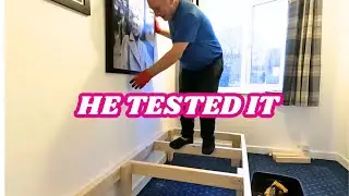 Custom Bed Build Begins & Mike Attacks the Skirting Board 😄