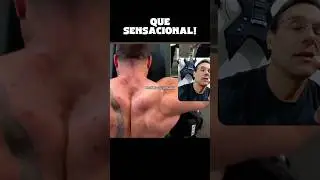 UNBELIEVABLE SHOULDER BACK! #bodybuilding #gym #musclemass
