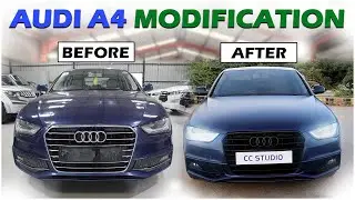 Audi A4 Modification | Car Club Hyderabad | Car Wapping | Car Mods | Car Modification in Hyderabad
