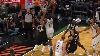 Eric Paschall just abused Giannis 💥