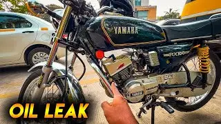 RX100 OIL LEAKAGE FROM ENGINE *SHOCKING PROBLEM* 🙄🤦‍♂️
