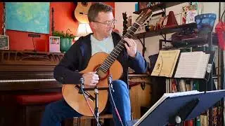 Francisco T&aacute;rrega Prelude No. 1, Richard Larsen Guitars