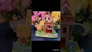 3D Puzzle warm villa#unboxing #trendingshorts