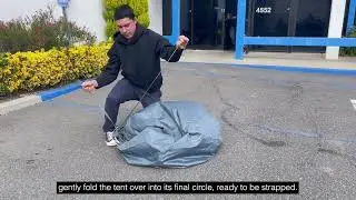 How to fold AYAMAYA POP UP TENT?