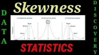 Skewness-Statistics | Data Science | Data Analysis | Python | Positively & Negatively skewed