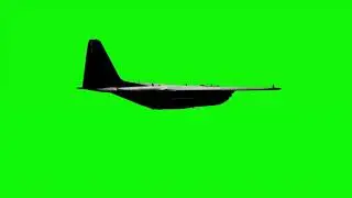 Pubg plane and Parachute Green Screen