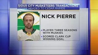 Sioux City Musketeers transactions