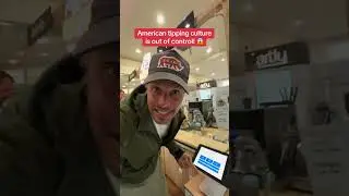 Absolutely ridiculous! I have always hated the tipping culture in the USA! But hey America are you
