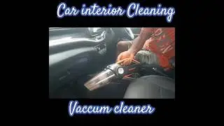 Car interior cleaning ⚡ with vaccum cleaner - Tamil