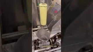 Pyramid triangle tea bag packaging machine for Spanish black tea, green tea, herbal tea #pyramidtea