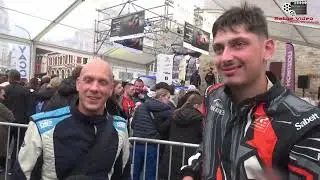 Lucas Ryez et Nicolas Dupont &agrave; l'arriv&eacute;e du Rallye du B&eacute;thunois 2025