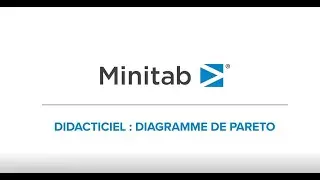 Tuto Diagramme de Pareto avec Minitab