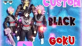 Custom Black Goku (Dragon Ball Super) / Figura pirata