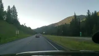 Victor, ID to Wilson WY timelapse