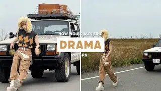 How would ALD1 (ALPHA DRIVE ONE) sing aespa's Drama?