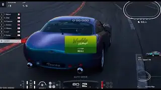 PS5/VR2「グランツーリスモ 7」TVR タスカン Speed 6'00/ノーザンアイル・スピードウェイ5周/W.C.サンデーカップ/1位＆ファステストラップ＆CLEAN RACE BONUS