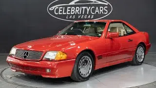 Mercedes SL500 1990 года выпуска | В автосалоне Celebrity Cars Las Vegas
