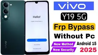 Vivo Y19 Frp Bypass | Without Pc | Google Account Lock Unlock - Android 15 New Security Update 2026