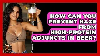 How Can You Prevent Haze From High-protein Adjuncts In Beer? - The Pint Guy