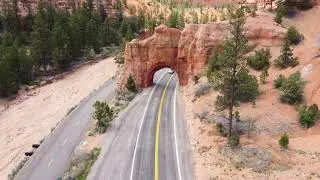 Red Canyon - Scenic Byway 12 - Aerial Views - 60 Second Video Montage - Utah's All American Road.