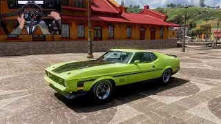 650HP Ford Mustang Mach 1 - Forza Horizon 5 | Logitech G29 + TH8A Gameplay