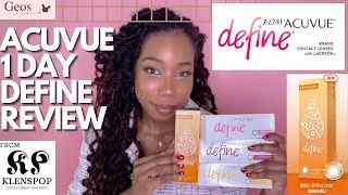 Обзор Acuvue 1-Day Define + Первые впечатления о Acuvue 1-Day Define Colors!