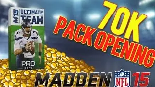 MUT 15 - 70K Pack Opening! NEW Elite Derrick Brooks! RISING STAR PULL! - Madden 15 Pack Opening