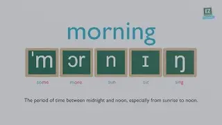 How to pronounce morning ?