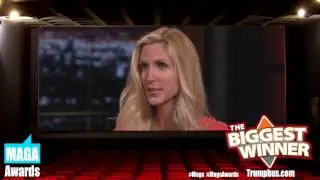 Ann coulter gets mocked on Bill Maher for predicting Trump as front runner