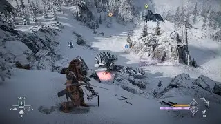 Horizon Forbidden West -- Legacy's Reach blastsling vs. Apex Stormbird -- NG+ Ultra Hard