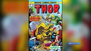 История комиксов Marvel: Могучий Тор #242 (декабрь 1975 г.) #marvelcomics #thor ⚡