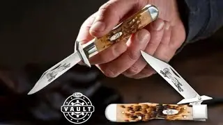 Ножи Case Cutlery 2026 Volt Pattern и новая рукоятка в виде топора от Bill Rupert Design #сделано...