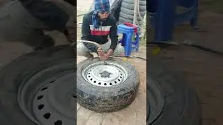 Tubeless tyre repair under sa 5 minutes ma 