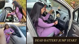Dead Battery Jumpstart | How to jumpstart the car | Car trouble