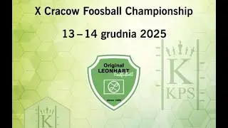 X Cracow Foosball Championship 2025 Open Singles Qualifications Arkadiusz Pitak vs Filip Stankiewicz