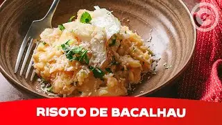 Cremoso Risoto de Bacalhau
