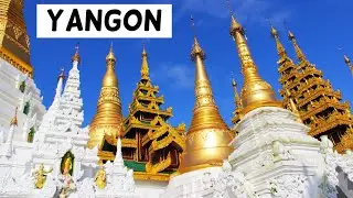 Llegamos a Myanmar, estamos en YANGON (4k) + ChinaTown | 1# Myanmar
