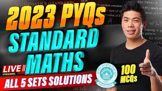 STANDARD MATHS || 2023 Previous Year Papers All 5 Sets Solutions || Class 10 MCQs @knowbeeta