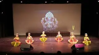 Bharatanatyam dance by kids in Canada (Sangamam 2024)