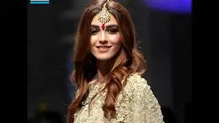 Pakistan&rsquo;s Maya Ali and Imran Abbas walking the ramp in International Fashion Show at Mondrian Doha