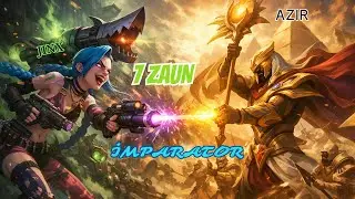 Bu Komp Çok Tehlikeli 😱 Jinx & Azir ile Lobi TEMİZLEME 7 Zaun İmparator  Shurima … TFT / 2026